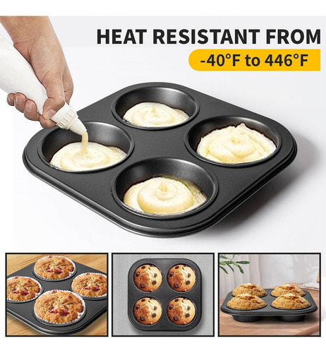 Paquete De 2 Moldes Para Gofres, Moldes De Acero Al Carbono