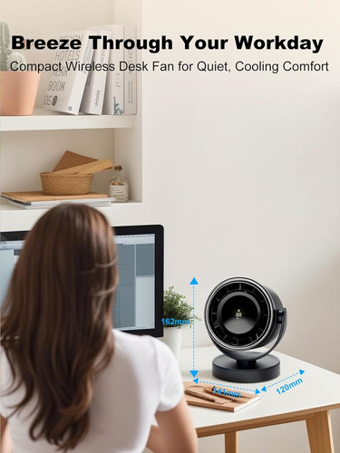 Ventilador De Escritorio Pequeño Para Oficina