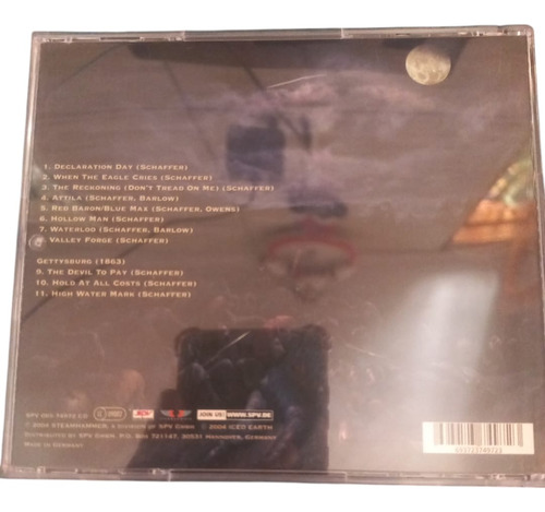 Iced Earth The Glorious Burden Cd Europa Nuevo No Sellado