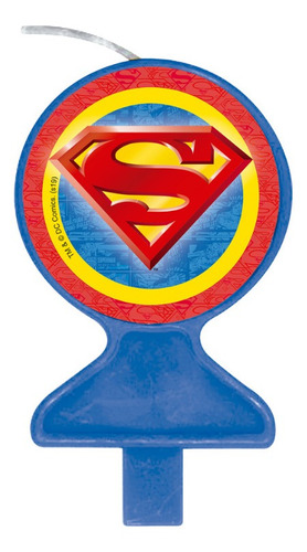 Super Homem Superman Geek Vela Festa
