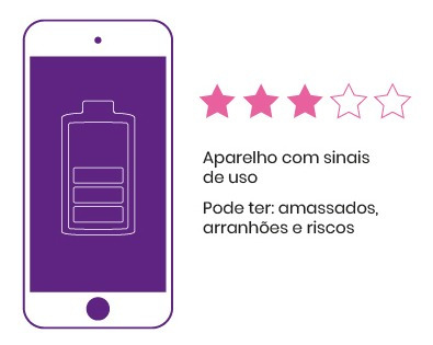 Motorola Moto G7 Power 64gb - Lilac- Produto Usado!