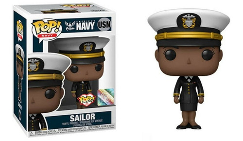 Funko Pop Sailor #usn - Mujer Uniforme Formal Us Navy
