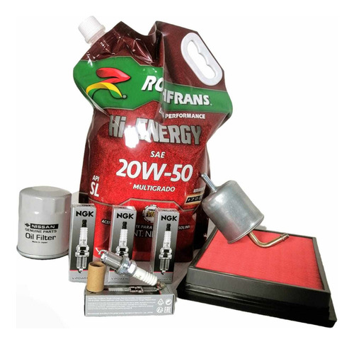 Kit Afinación Tsuru Iii 1.6l 16vls (98-99) C/bujia 20w50