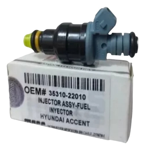 Inyector Gasolina Compatible Con Hyundai Accent 1.5