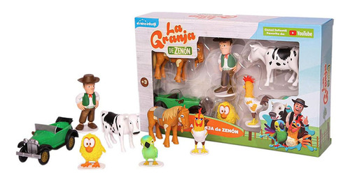 Set 7 Figuras La Granja De Zenon