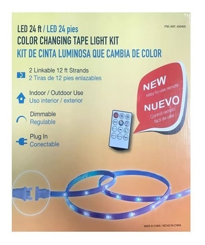 Dsi Cintas De Luz Led Con Color Intercambiable Enlazable