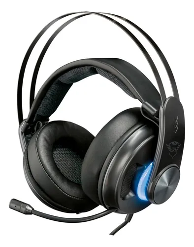 Audifono Gamer Trust Gxt 383 Dion 7.1 Bass Vibration Usb Ne