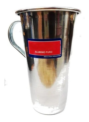 Set 2 Vasos Aluminio Con Asa 17cm Fernet 750 Ml Cerveza Kaos