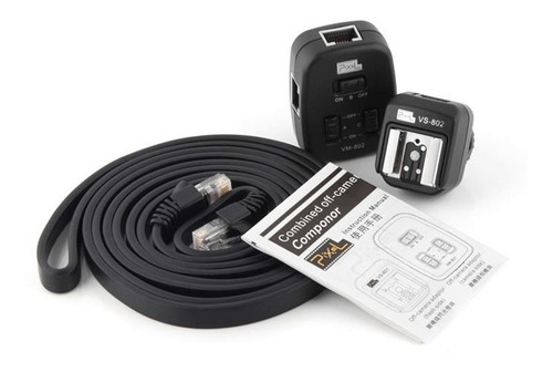 Adaptador De Sapata Pixel Pf-802 Extensor De 2m Para Flash S