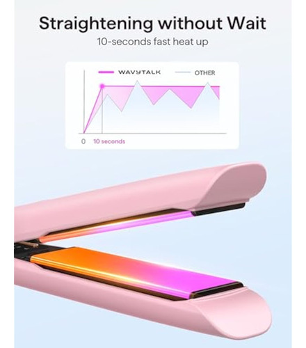 Wavytalk Plancha Plana Profesional 2 En 1, Plancha