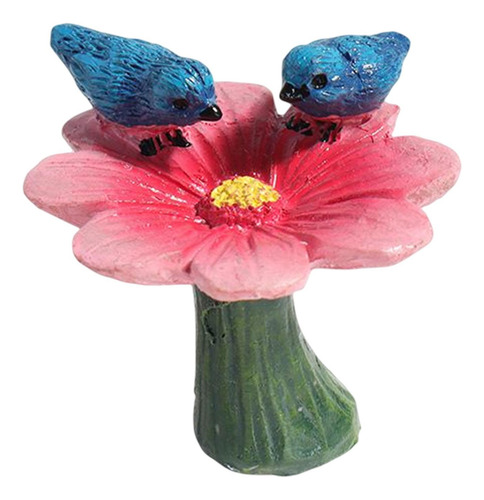 2 Bonitas Figuritas De Accesorios De Jardín De Hadas En