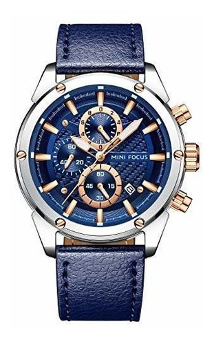 Mini Focus Mens Luxury Watches Business Chronograph