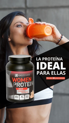 Kaszenave Suplemento En Polvo Women Protein Celulitis 908gr