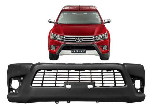 Paragolpe Delantero Toyota Hilux 2016 2017 2018 Srx Plastico