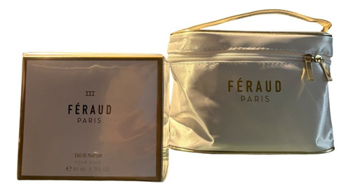 Perfume Feraud X 80 Ml Ed. Limitada Mas Neceser De