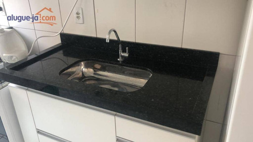 Imagem 16 de 26 de Fitiness. Apartamento Mobiliado. 2 Dormitórios À Venda, 48 M² Por R$ 230.000 - Conjunto Residencial Trinta E Um De Março - São José Dos Campos/sp - Ap8618