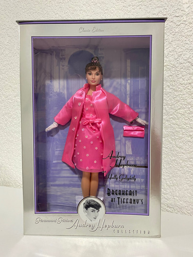 Barbie Audrey Hepburn Breakfast At Tiffany's Pink Princess (Usado)