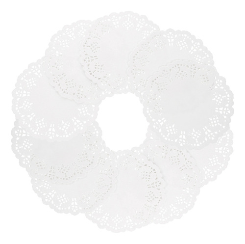 Tapetes De Papel Para Postres, Tartas, Encaje, 420 Unidades