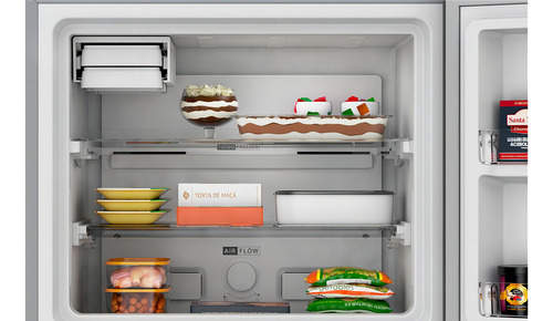 Geladeira Frost Free Duplex A+++ BRM55FK 463 Litros Cor Inox Brastemp 220 V