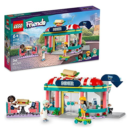 Lego Friends Heartlake Downtown Diner 41728 Building Toy, Re