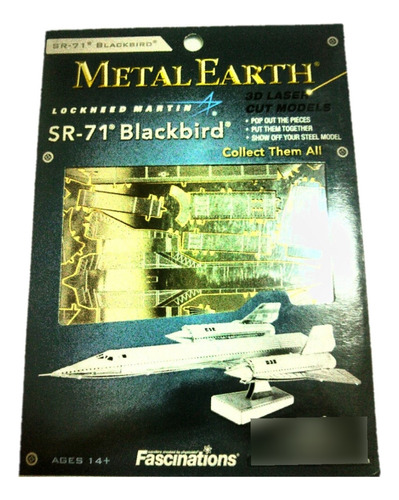 Metal Earth Sr-71