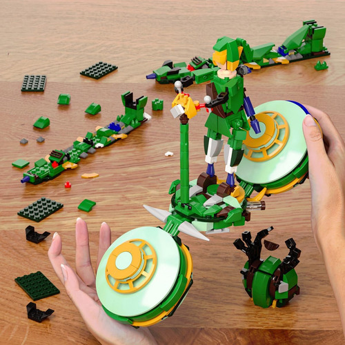 Juego De Construcción Botw 3 En 1, Se Transforma En 3 Figura