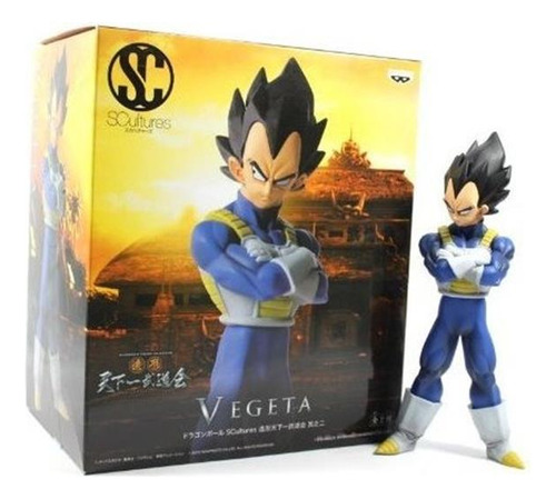 Banpresto Dragon Ball Z Figura Vegeta De 7.8 Pulgadas, S