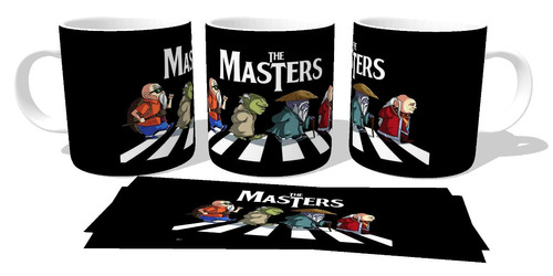 Caneca Porcelana Copo Xícara The Masters Mestres Senhor Mago