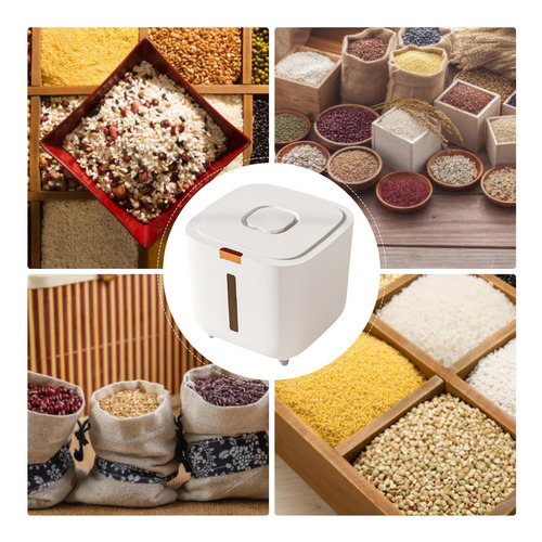 Almacenamiento De Arroz Con Contenedor De Harina Barril De A