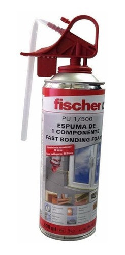 Espuma De Poliuretano Expandido Obra Fischer 500 Ml 