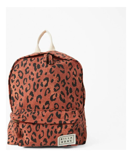 Mochila Mujer Mini Mama Canvas Animal Print Billabong