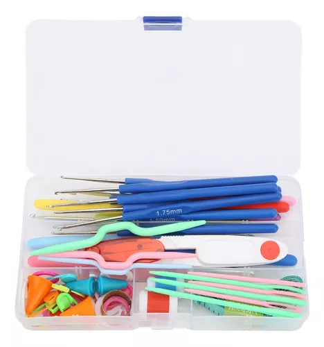 Estuche Kit 16 Ganchos Y Accesorios Para Tejido Crochet – Crafty Store