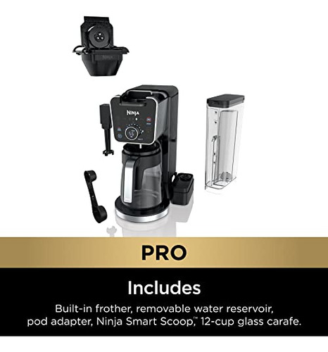 Cafetera Ninja Cfp301 Dualbrew Pro 2 En 1, Goteo Y K-cup