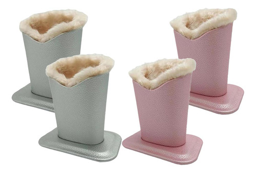 4 Piezas De Material Cuero Con De Suave Para De Noche De