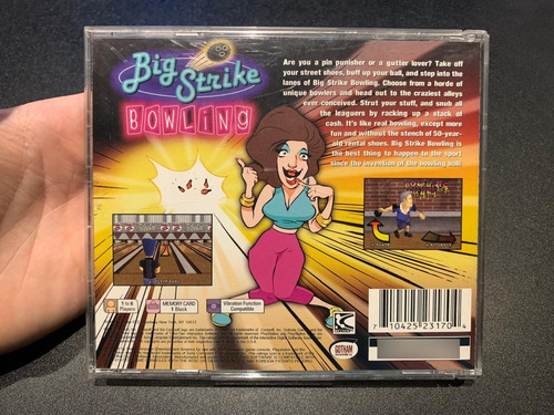 Big Strike Bowling Sony Playstation Ps1 (Usado)
