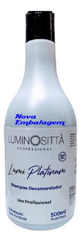 Luminosittà 8 Shampoo Desamarelador 2 Minut S/amônia 500ml