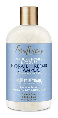 Shampoo Manuka Honey Yogurt Shea Moisture Hidrata Repara 