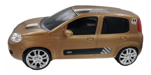 MINIATURA FIAT UNO COM SOM QUE FUNCIONA DE VERDADE! 