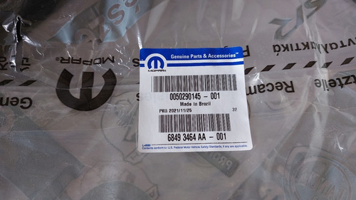 Guarnição Porta Tras. Lado Direito Fiat Novo Uno 2011 A 2021