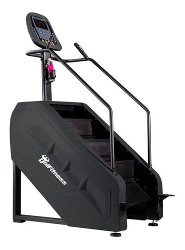 Climber Escalera Sin Fin Unifitness Gym Uso Rudo Resistente Color Negro