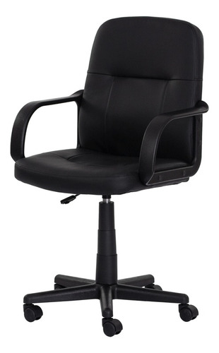 Cadeira Escritório Office Black Diretor Preta Full
