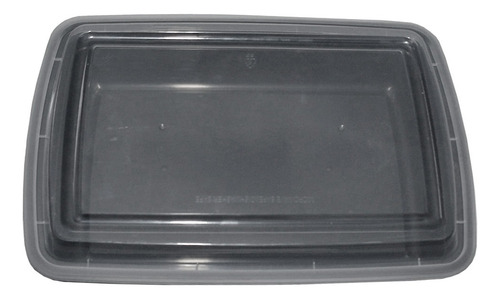 Contenedor Rectangular 58oz, Topper Wow, 20 Jgos, Reciclable