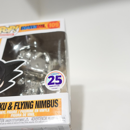 Funko Pop! Dragon Ball - Goku Y Nube Voladora 109 Chrome (Usado)