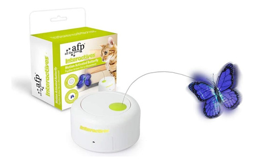 Juguete Interactivo Mariposa Con Sensor Gatos All For Paws