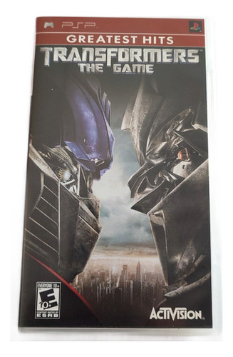Juego Para Psp Transformers The Game (Usado)