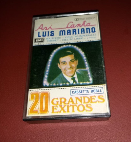 Cassette Luis Mariano - 20 Grandes Exitos