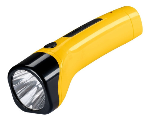 Linterna Recargable De Led, 30 Lúmenes, Pretul Pretul 24082 Color De La Linterna Amarillo Color De La Luz Blanco