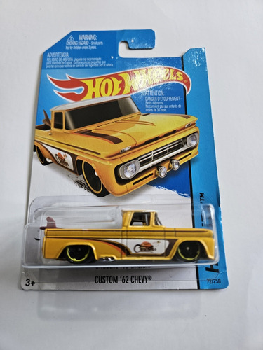 Hot Wheels Custom Chevy 62 Amarilla