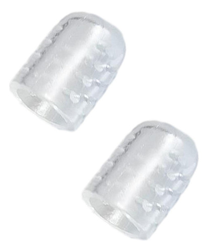 Protector De Meñique De Silicona Transparente Para Correr