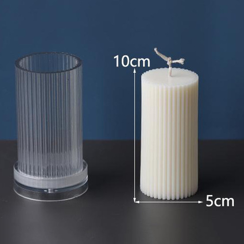 * Pilar De Molde De Vela De Pólo Longo De 2 Peças Para Fazer